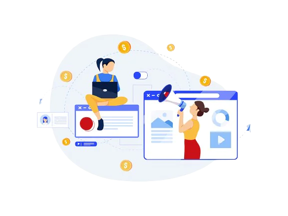 Digital Marketing illustration